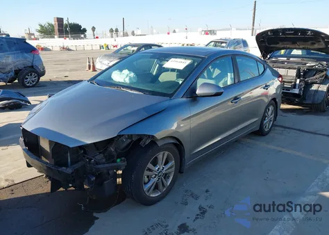 2018 Hyundai Elantra Value Edition из США, поврежденный, VIN KMHD84LF5JU556490